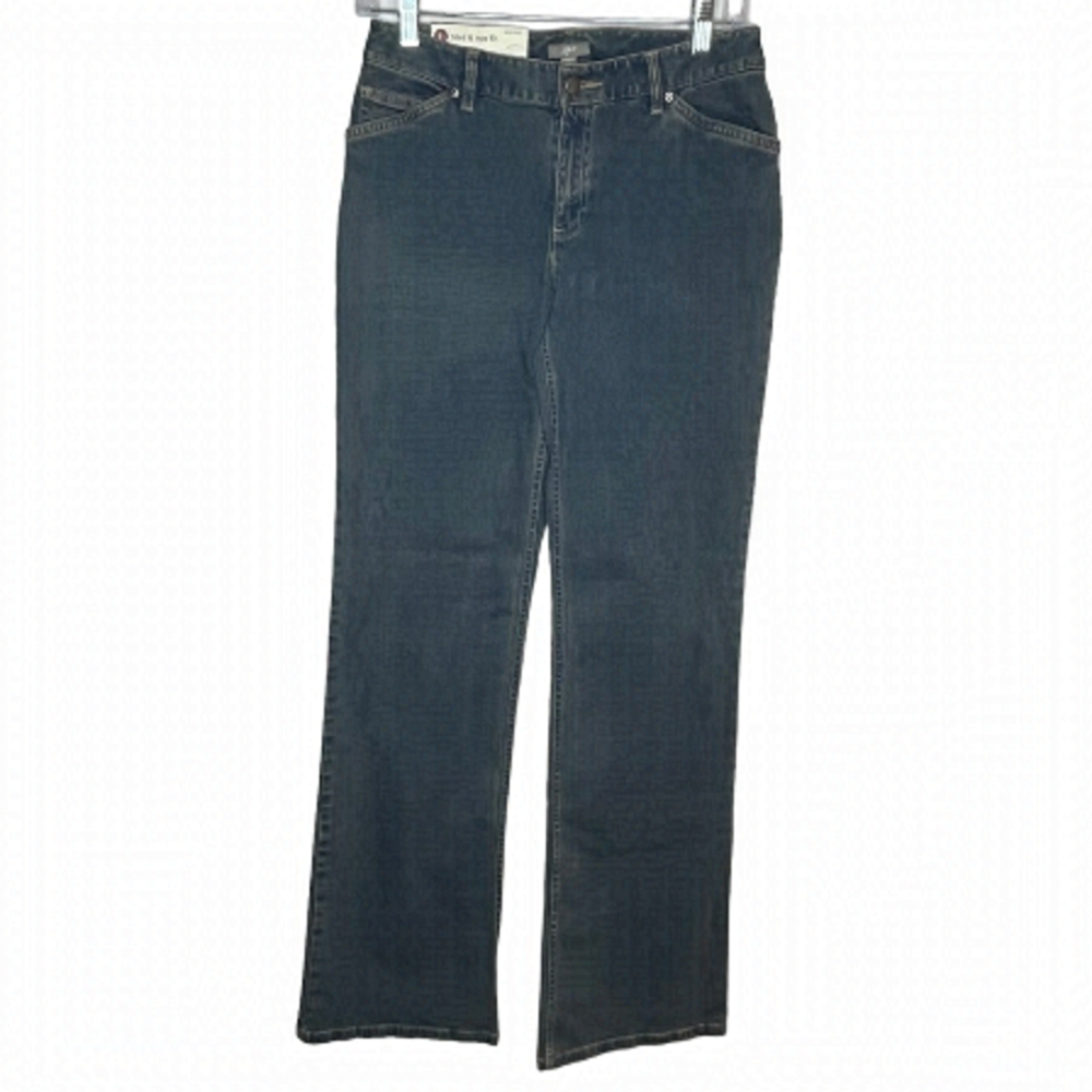 J. Jill Authentic Boot Cut Jeans Stone Wash Tried True Fit